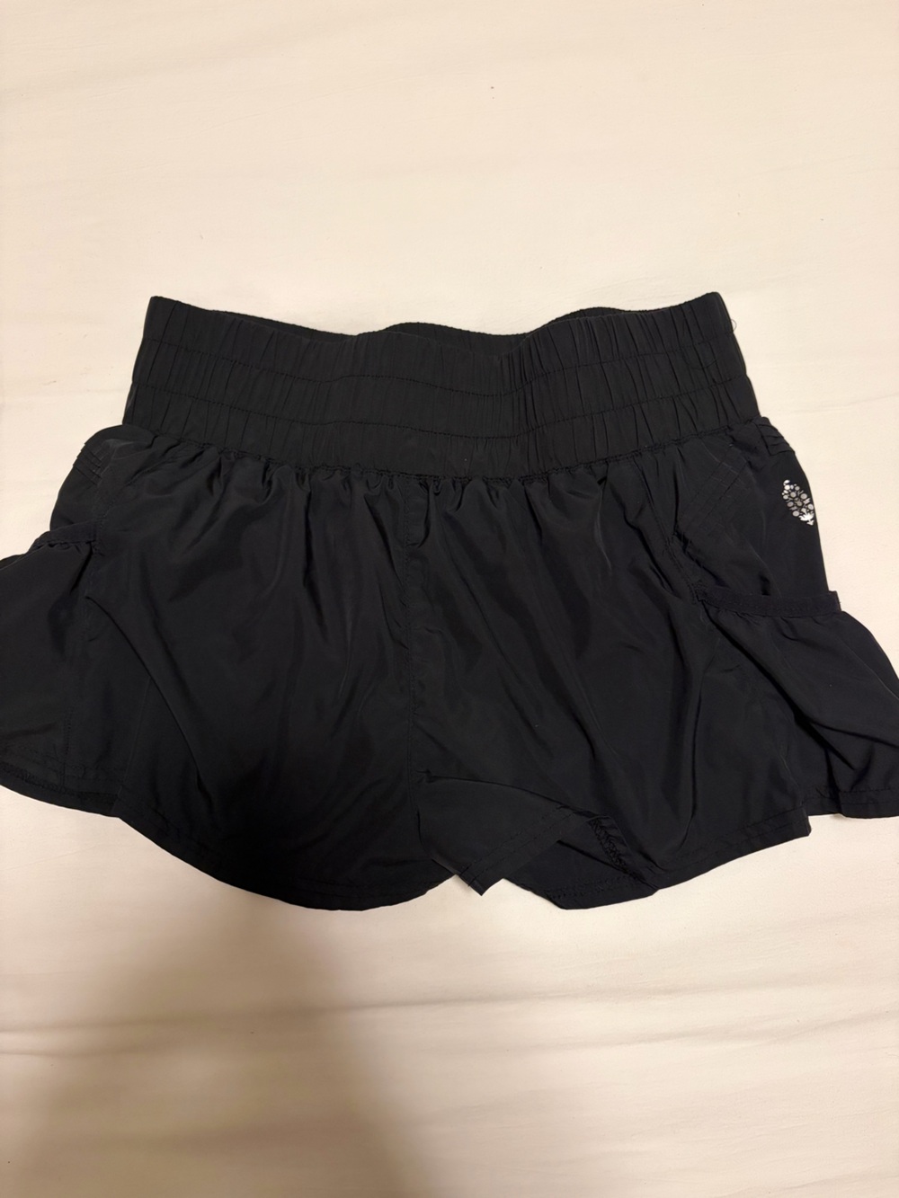 FP Movement by Free People Black High-Waist Athletic Shorts